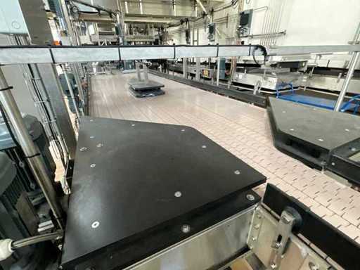 TMG Automatisierte Verpackung – Förderband für Flaschen