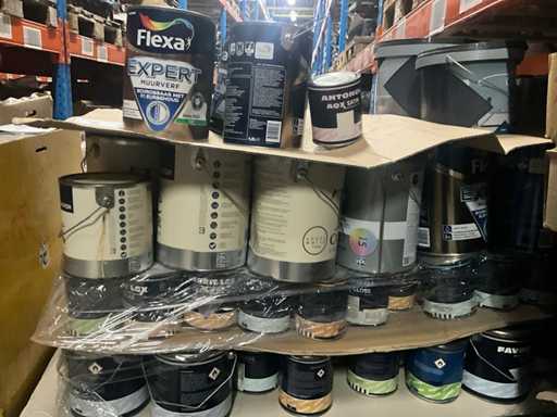 Batch of various paint