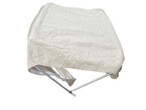 Cranchi Start 21 Bimini Boat Canopy 175 cm x 100cm with Durable Frame and Transparent Side Panels
