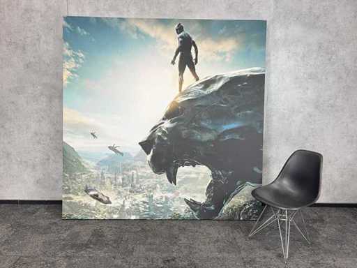 Black Panther - toile sur toile 200x200