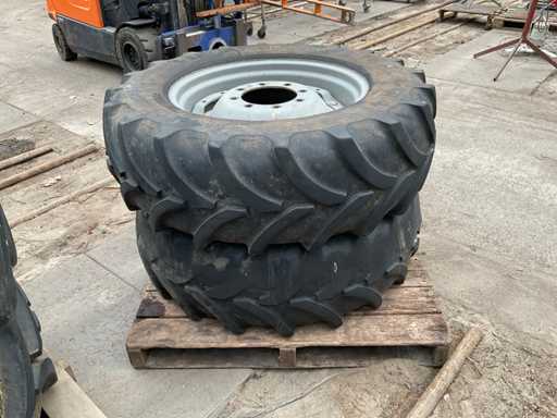 Vredestein Traxion+ Pneumatico con cerchio (2x)