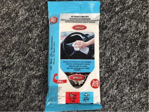 All Ride – Vanilla 20 Stück – Nassreinigungstücher (480x)