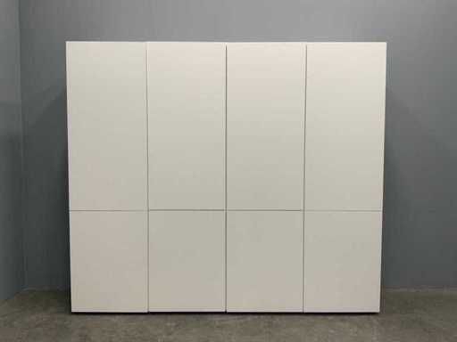 Kvik - Storage cabinet four-piece 240x58x210 cm