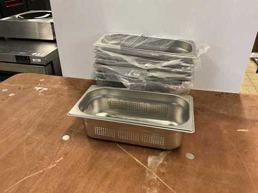 Saro Geperforeerde 1/3 GN bakken (6x)