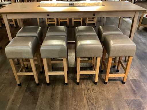 Căsuțe - Scaun de bar (8x)