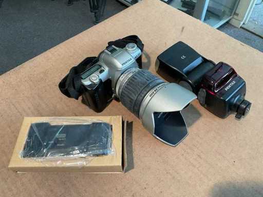 Pentax MZ-50 Fotocamera set in tas