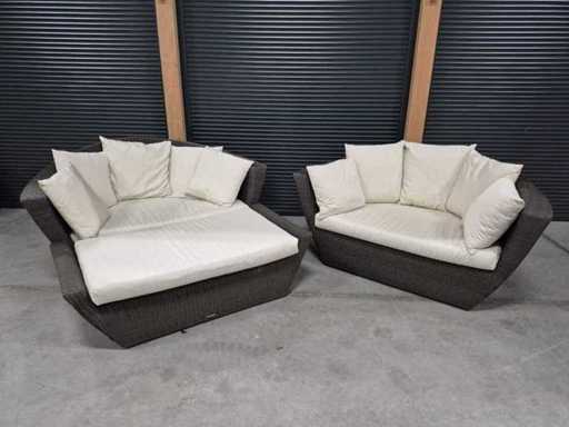 Teak & Garden Lounge Set