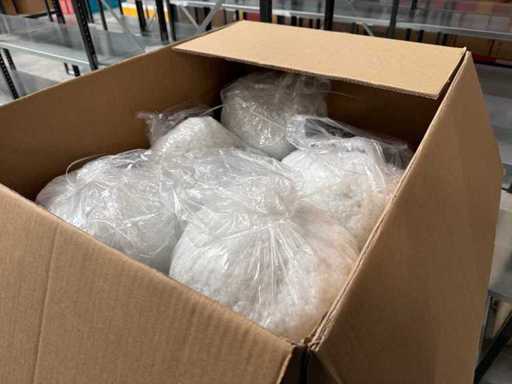 Remplissage de coussins de fête (25x 0,5kg)