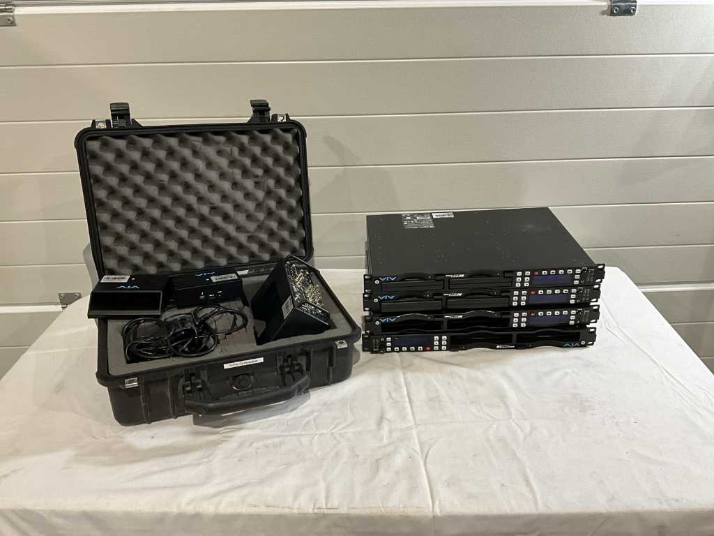 Aja Kipro with 2xdock incl. Pelicase and 4x Kipro rack
