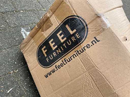 Feel Furniture dunkelgrauer hängender Sonnenschirm