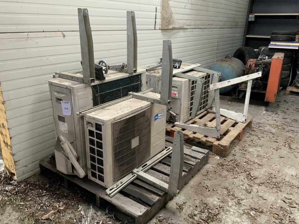 diverse airconditioning (2x)