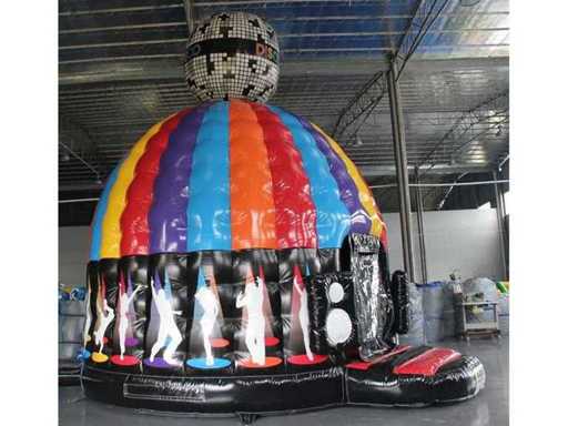 Disco bouncy castle without slide (exc. blower)