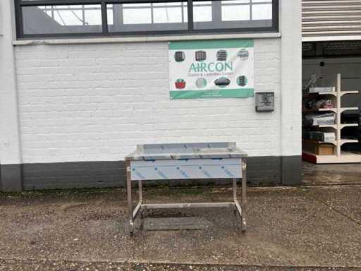 Sinkunit met achterwand zonder basisplank Nieuw