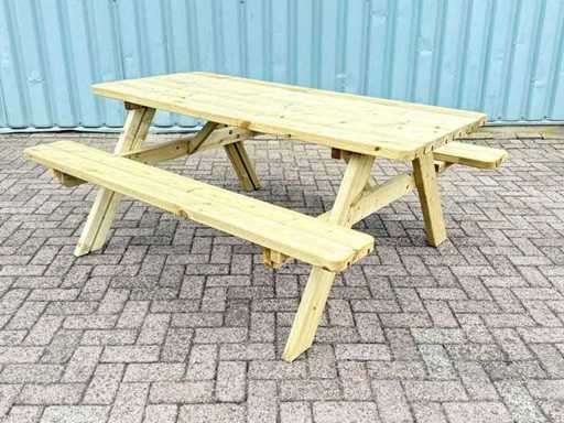 Table de pique-de luxe (lourde 38 mm) 