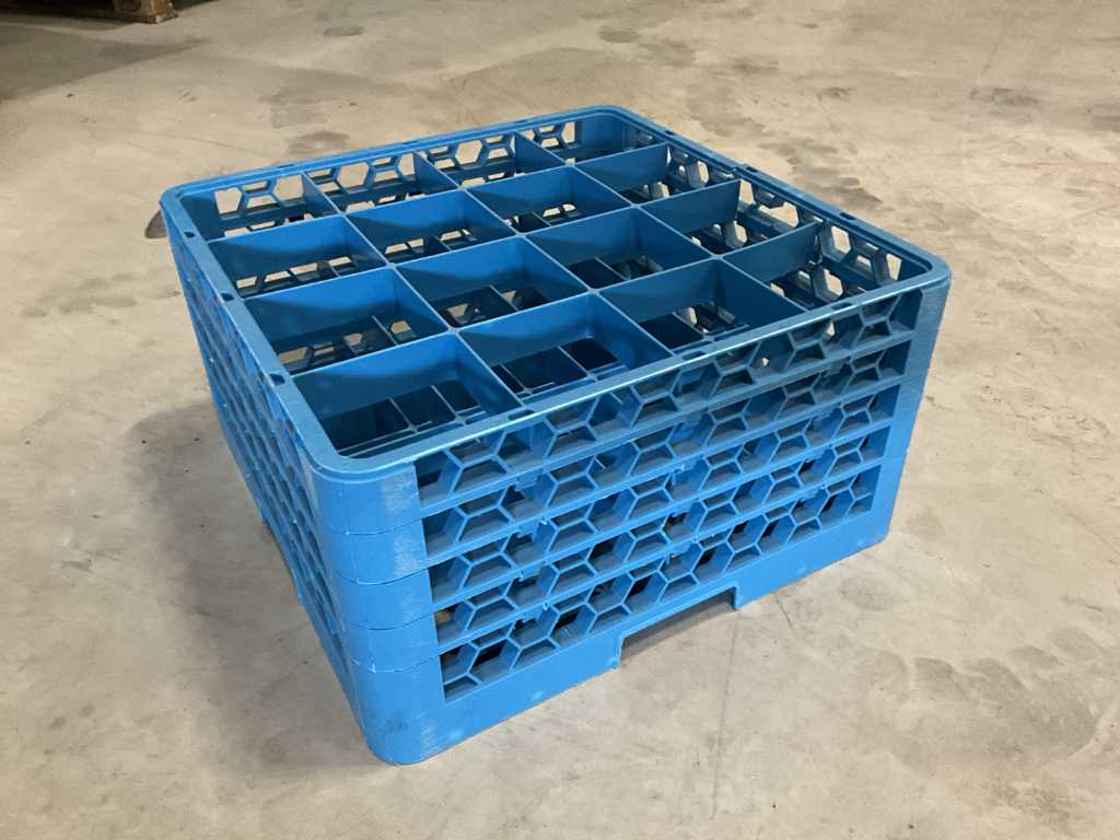 Carlisle Glass baskets 16 compartments (49x)