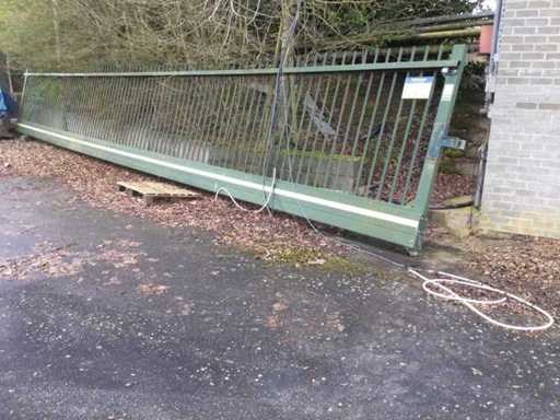 Schuifpoort lengte 14,15 m 