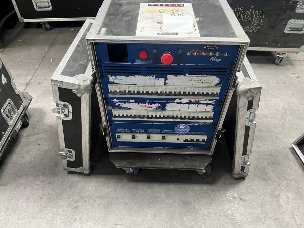 Distribution cabinet 125A sorting