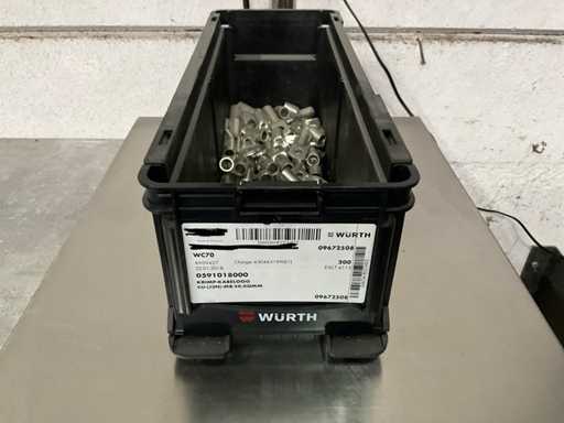 Würth 2.97 kg Crimp cable eye M8x50.0 in stackable container