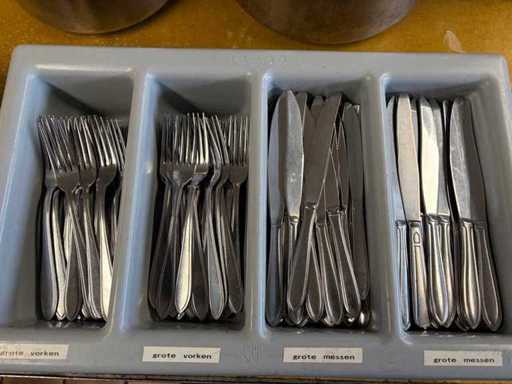 Karox / Amefa Knives/Forks Cutlery Set (181x)