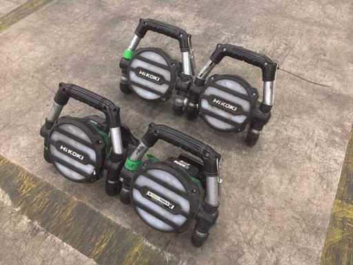 2021 HIKOKI UB 18DGL LED Construction Light (4x)