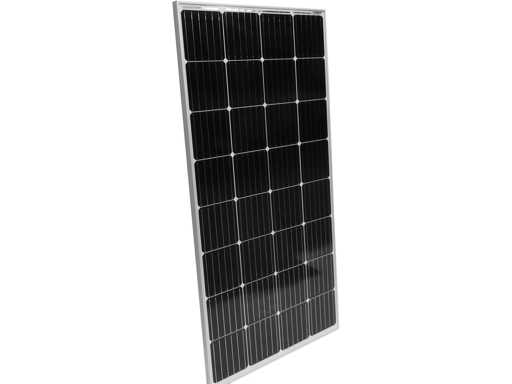 Panneau Solaire Monocristallin - Photovoltaïque, Silicium, 165 W