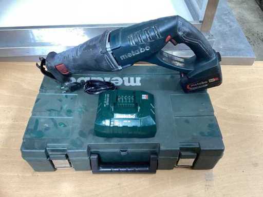 Metabo Reciprozaag Incl. 18V 5.2A Accu + Acculader + Koffer