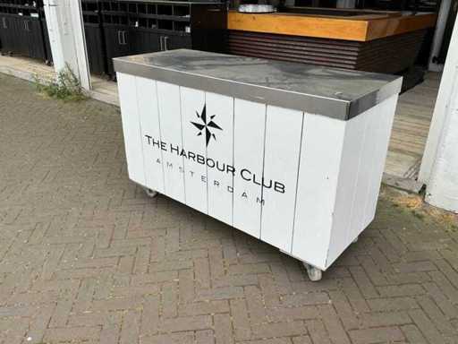 Harbourclub Kitchen Trolley 162x62x100 cm 