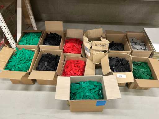 Série de cubes en verre