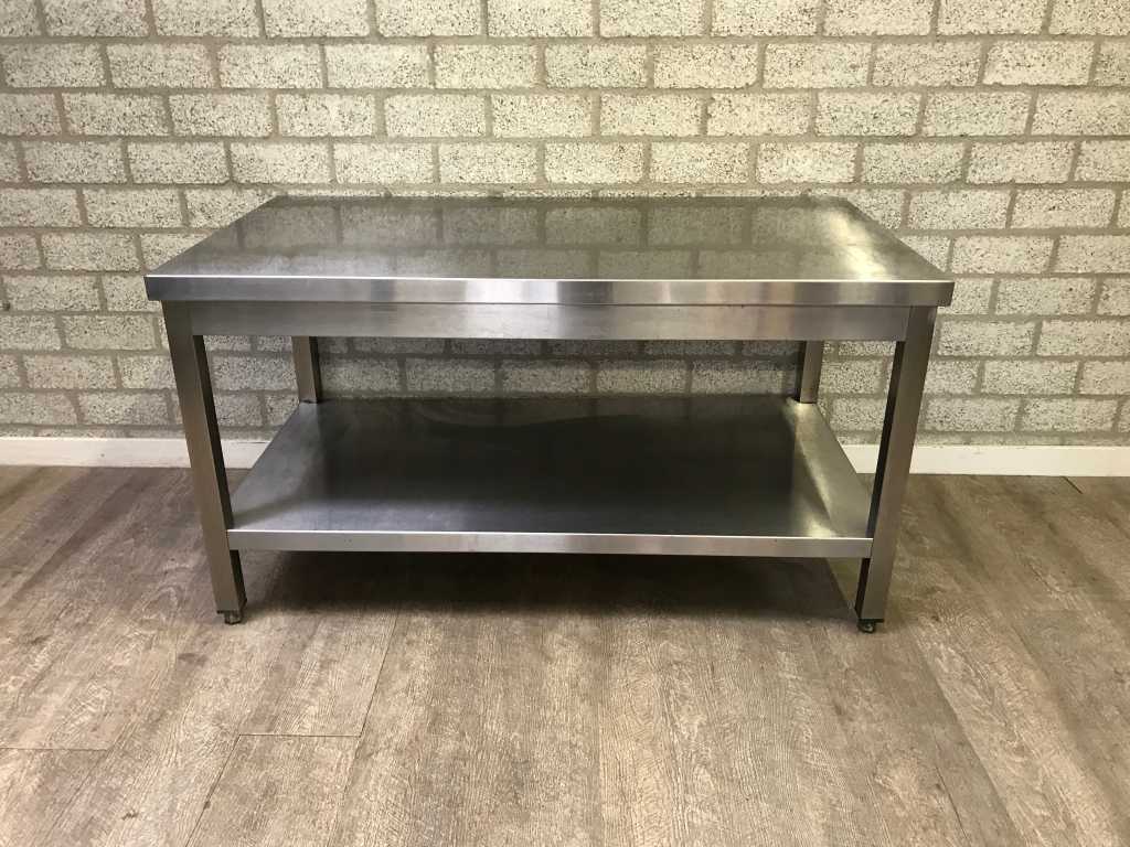 Work table stainless steel 120cm