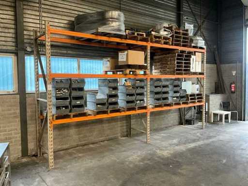 Rafturi pentru paleți (2 secțiuni)