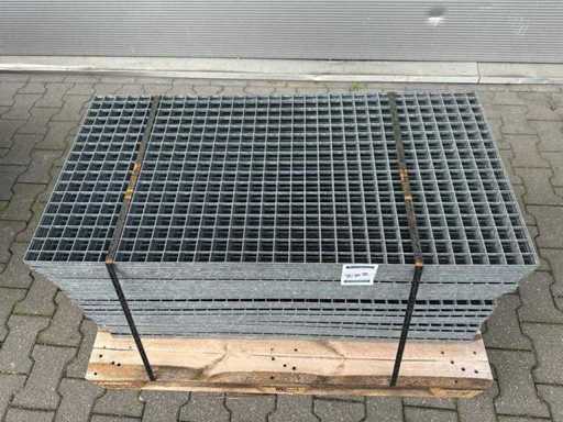 Pavimento a listelli in acciaio 1090x540mm (20x)