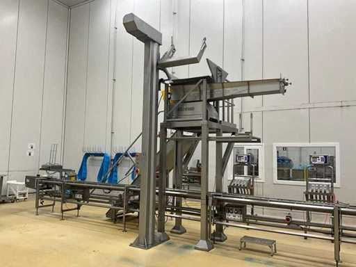 Multipond Stainless Steel Weigher on platform and accessories