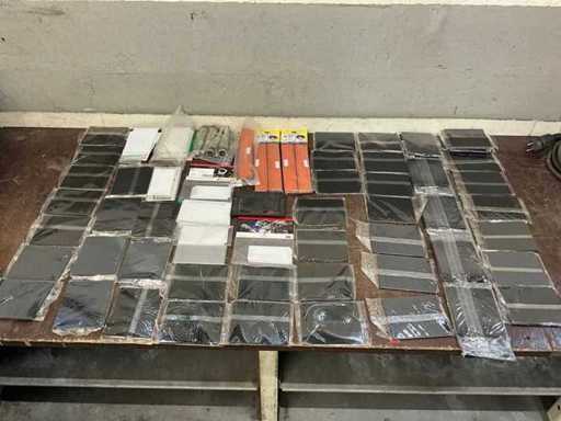 Charge verschiedener Schweißzubehörteile (104x)