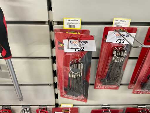 Set di chiavi esagonali Tengtools (2x)