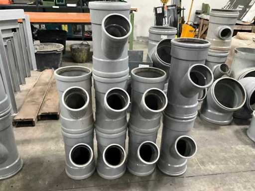 Diverse Y-verbindingsstukken BENOR (9x)