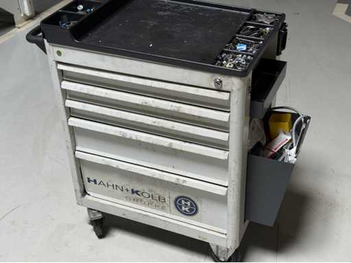 HAHN+KOLB Chariot à outils avec contenu