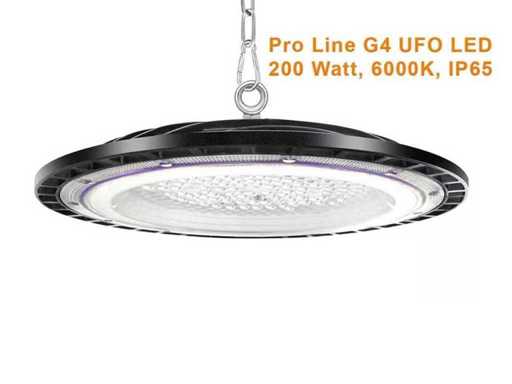 16 x LED Highbay Pro Line SLIM 200 Watts