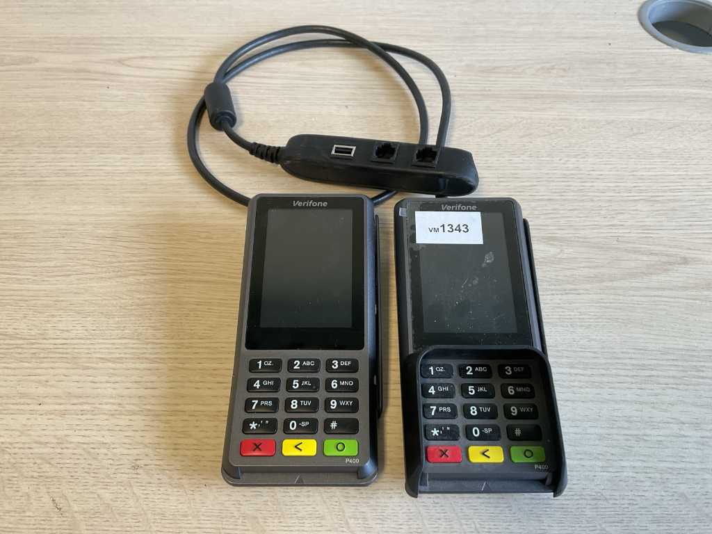 Verifone P400 plus Card reader (2x)
