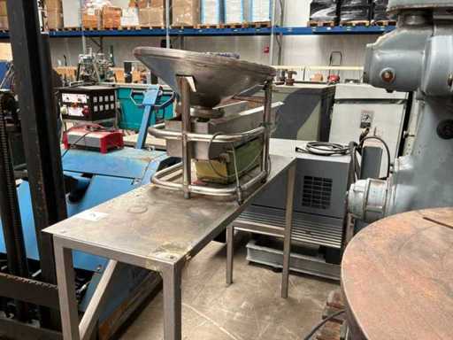 AEG Vibrationstechnik KD12-2 Schwingungstabelle