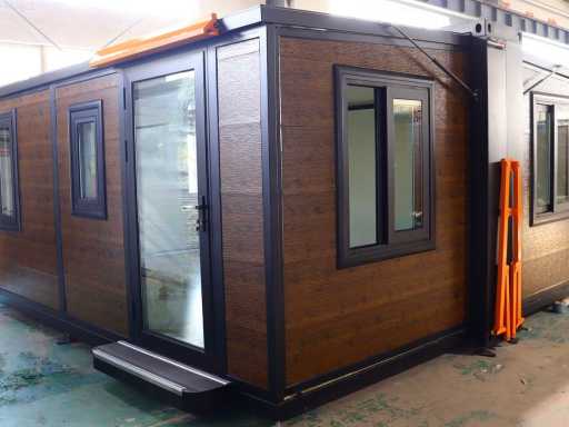 2025 Stahlworks 15 stóp * 20 stóp Mobilne biuro