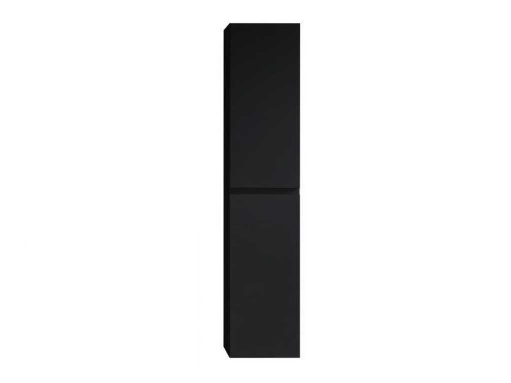 1X 160cm Design Kolomkast Mat zwart