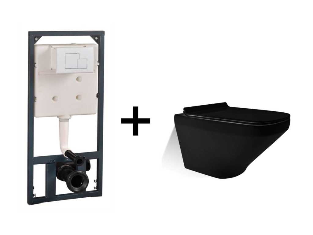Akosi wandcloset en inbouwreservoir