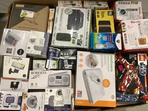 Marchandises de retour de palettes