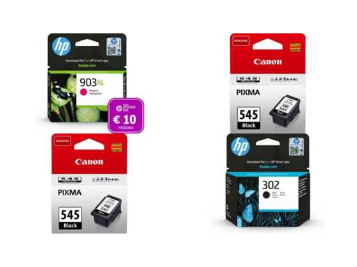 Batch of ink cartridges