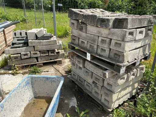 Pieds de clôture de chantier (60x)