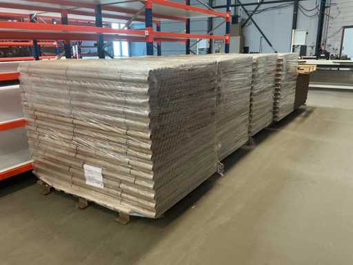 Pallet kartonnen kokers (5x)