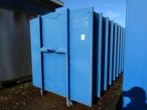 Conteneur fermé à crochet