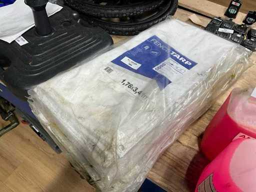 Clôture Tarp 1,76x3,41 m (5x)