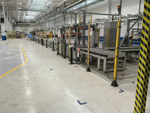 2017 CASSIOLI Linea di pre-assemblaggio frigoriferi