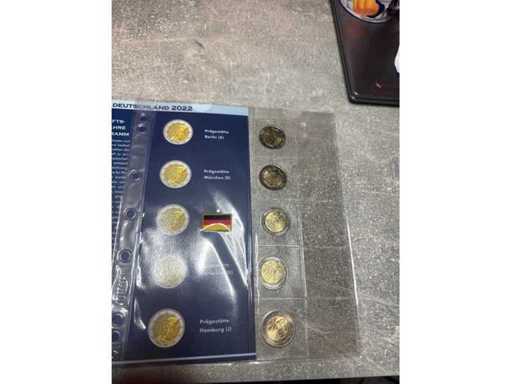 5x2€ Serie deutschland 2€ 35 Jahre Erasmus-Programm